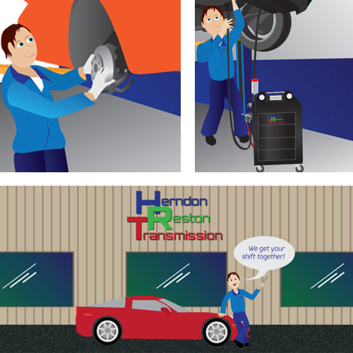 3 Illustrations for Website
